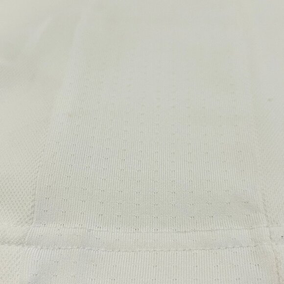 Lacoste Ultra-Dry Polo White/Yellow Size L | Pair With Denim Jeans/Denim Jacket - Picture 15 of 16